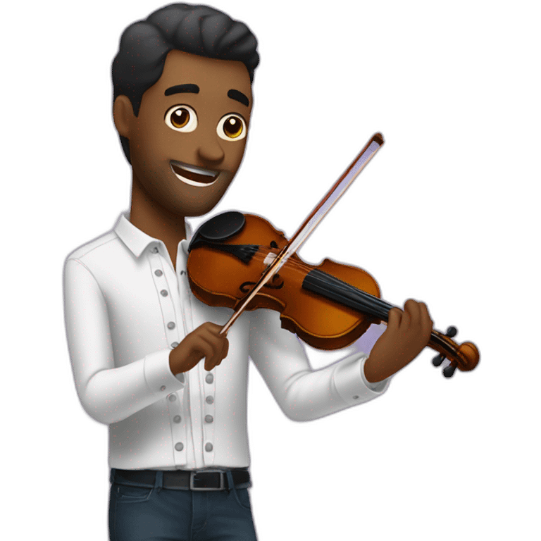 Hombre dirigiendo orquesta emoji