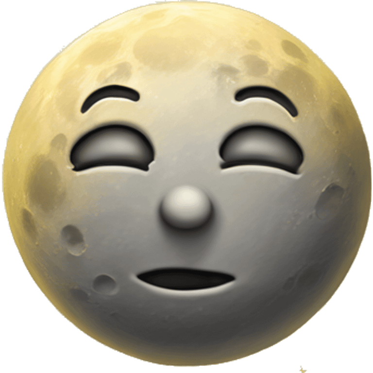 moon with the sun emoji