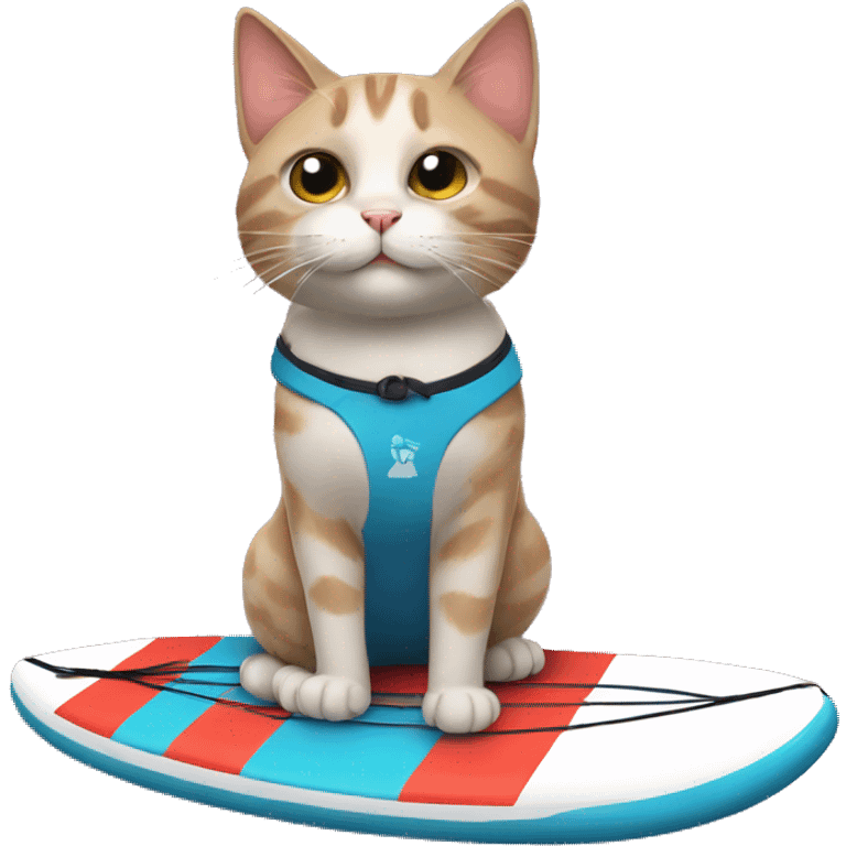 cat with a sup  emoji