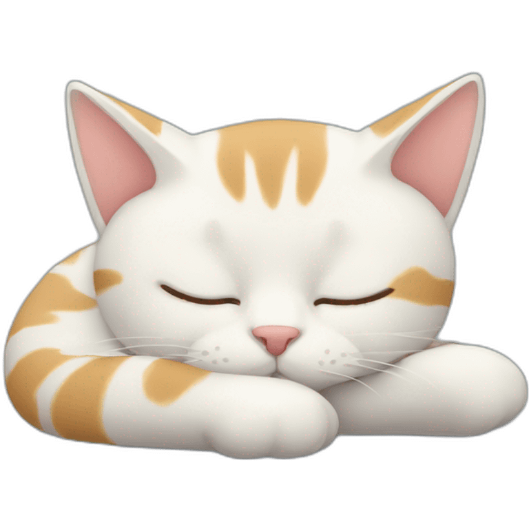 Cat sleep emoji