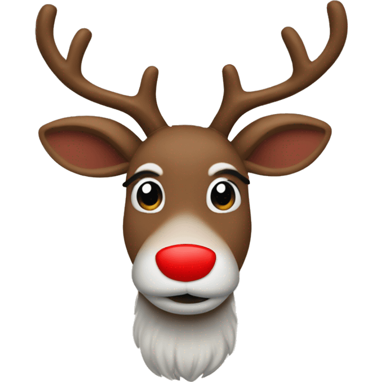 Rudolph The Red Nosed Reindeer  emoji