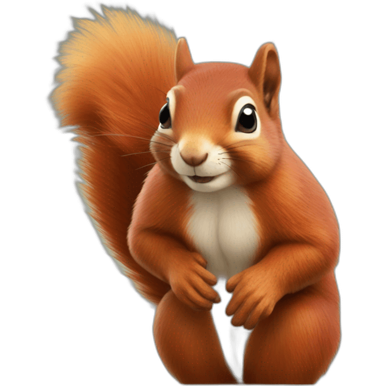 red squirrel emoji