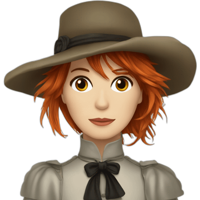 Mylène Farmer en mousquetaires libertine emoji