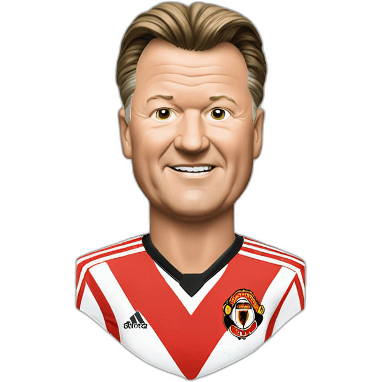 louis van gaal in a Feyenoord shirt emoji