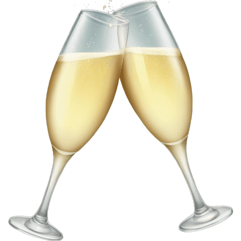 Champagne toast emoji