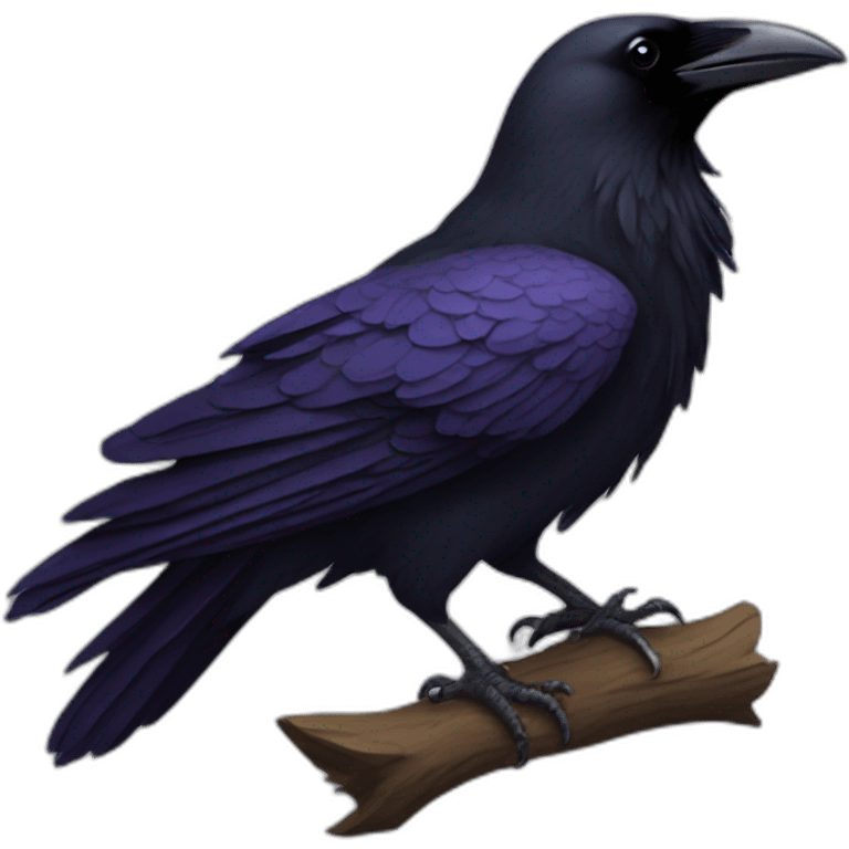 Raven emoji