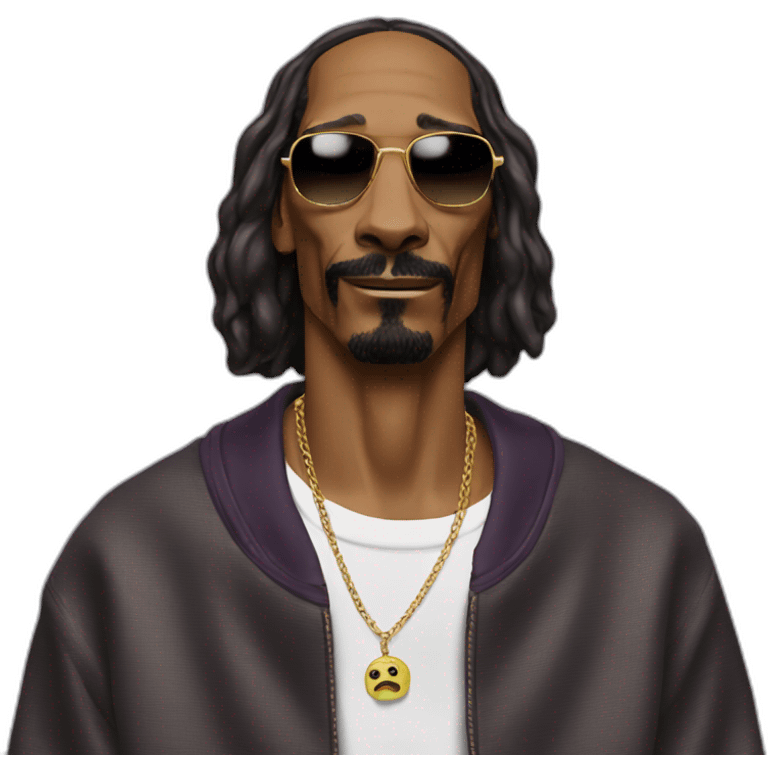 Snoop Dogg is real dog emoji