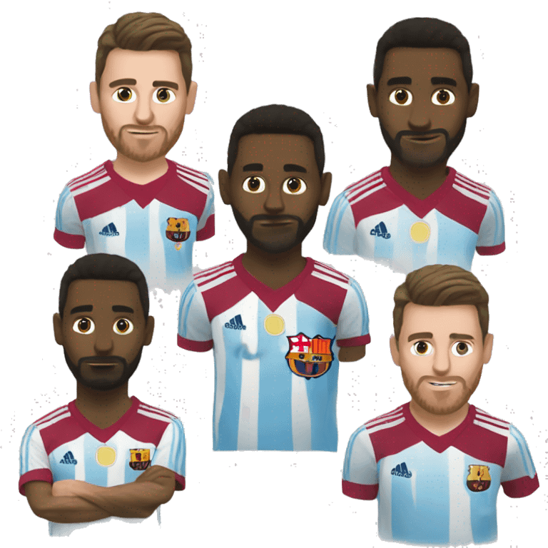 Camisea de Messi 10 emoji