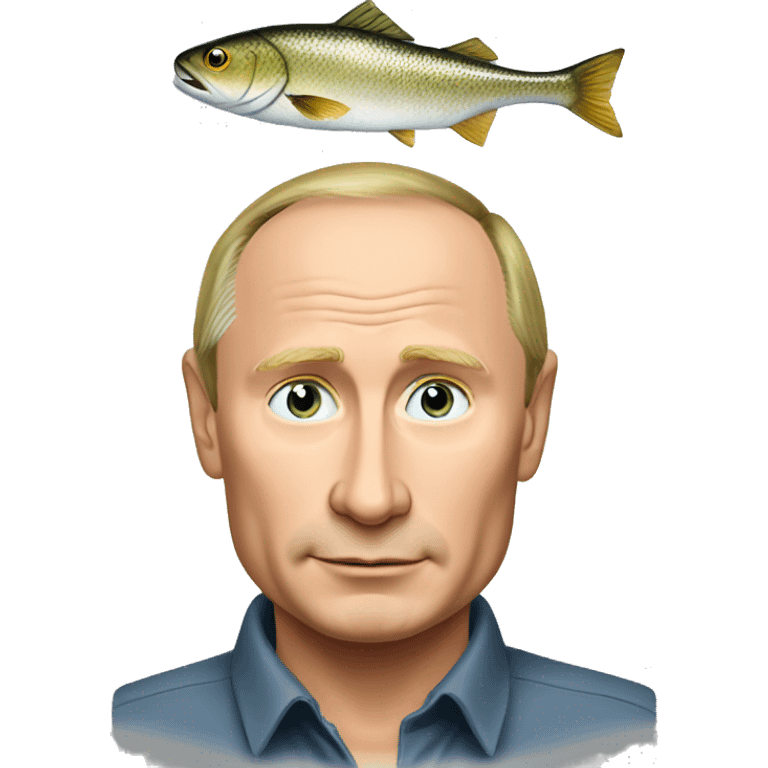 Putin on the fishin emoji