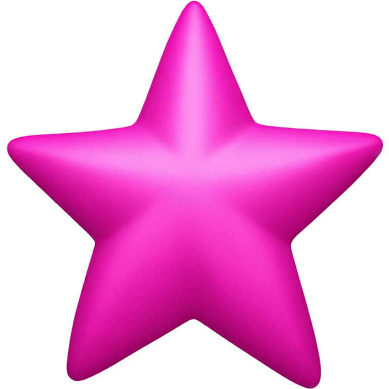 pink star emoji