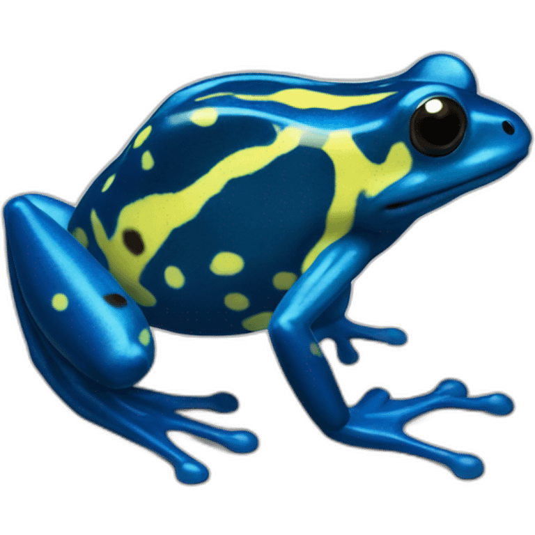 dendrobates bleu emoji