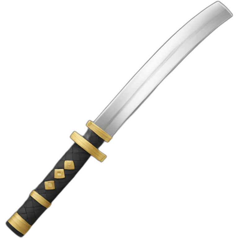 Katana japonais emoji