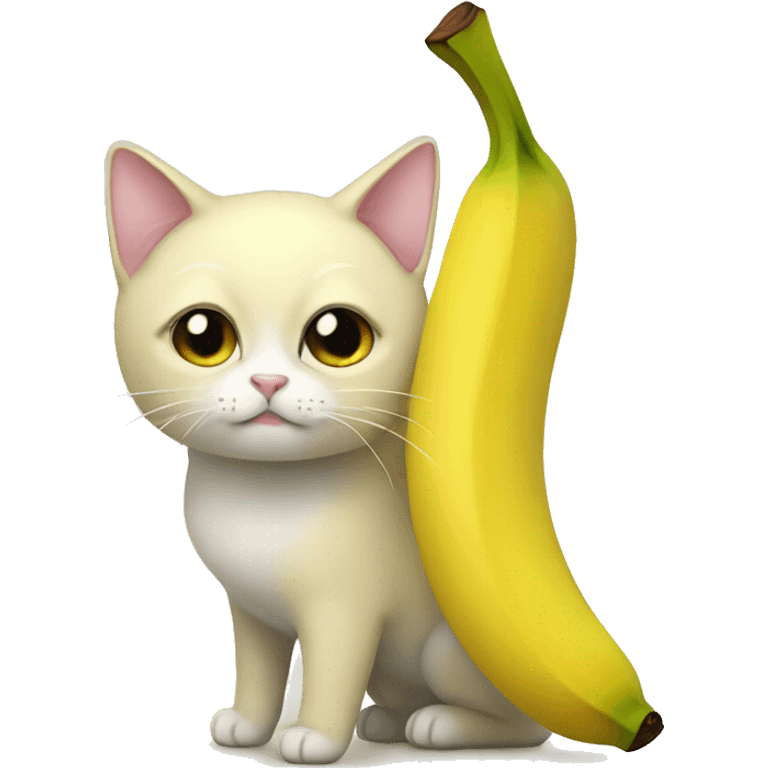 Banana cat emoji