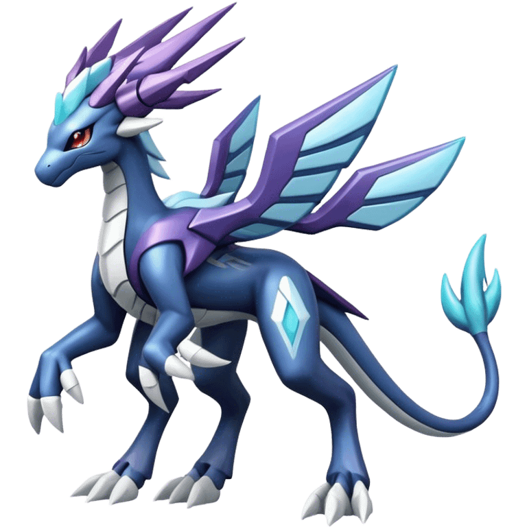 Kyurem-dialga-suicune-hybrid, full body emoji