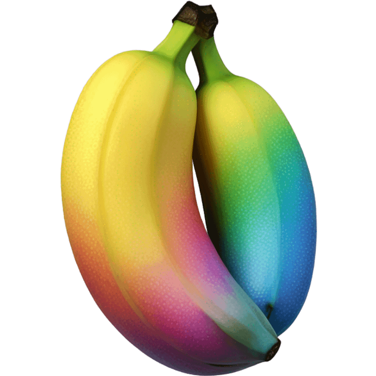 full one rainbow banana emoji