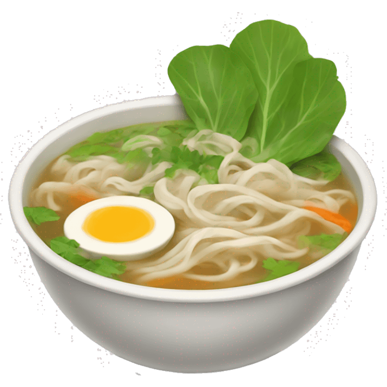 Pho soup emoji