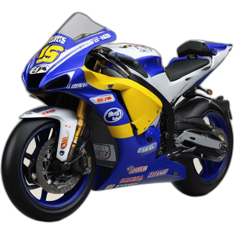 fabio quarararo's yamaha m1 emoji