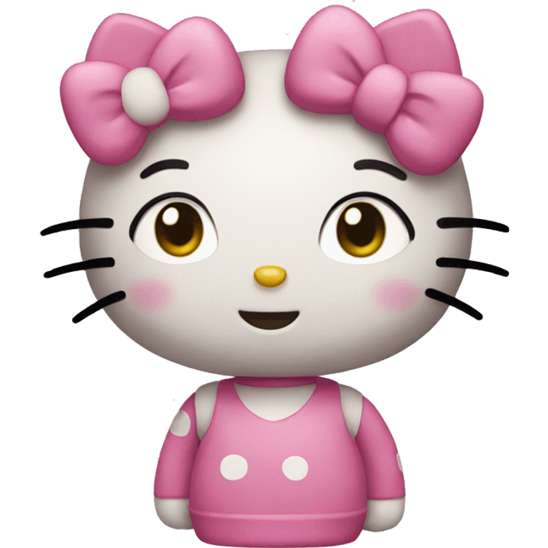 Hello kitty emoji