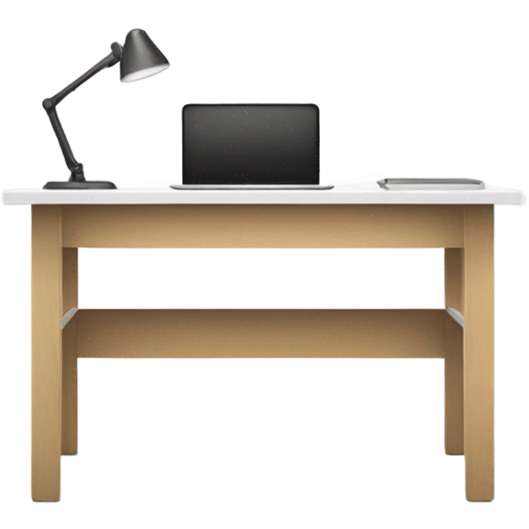 minimalist-clean-work-desk-with-white-wood-colorway-front-view emoji