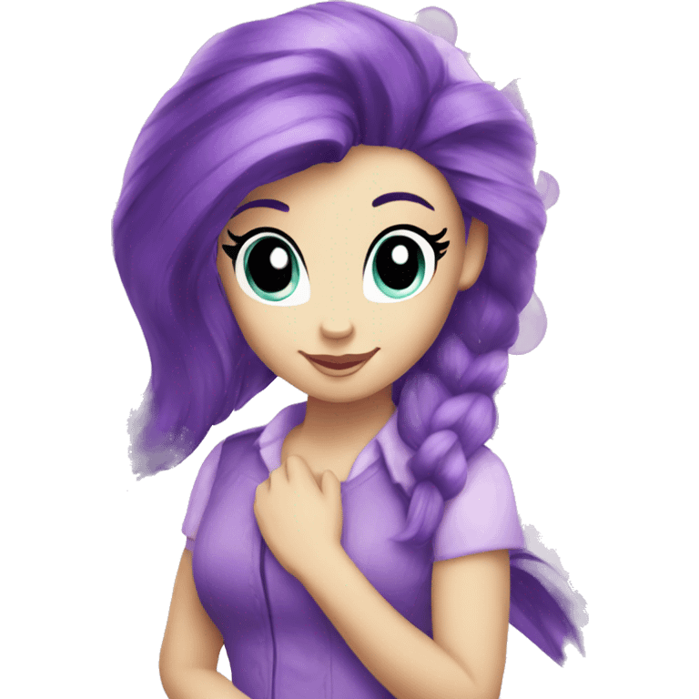 My little pony Rarity emoji