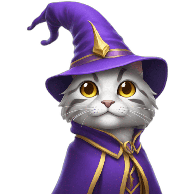 magic wizard cat emoji