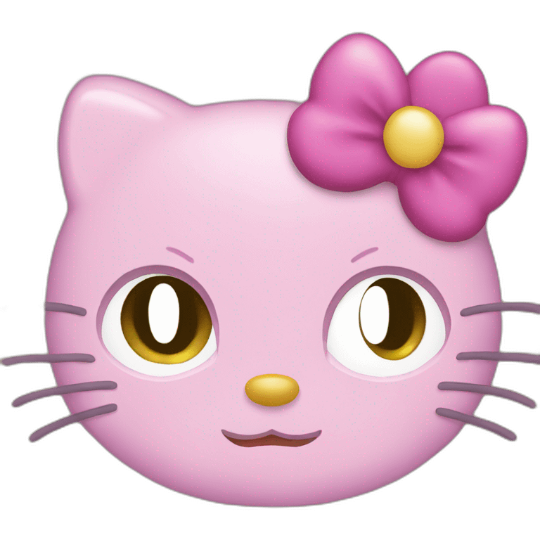 Hello kitty emoji