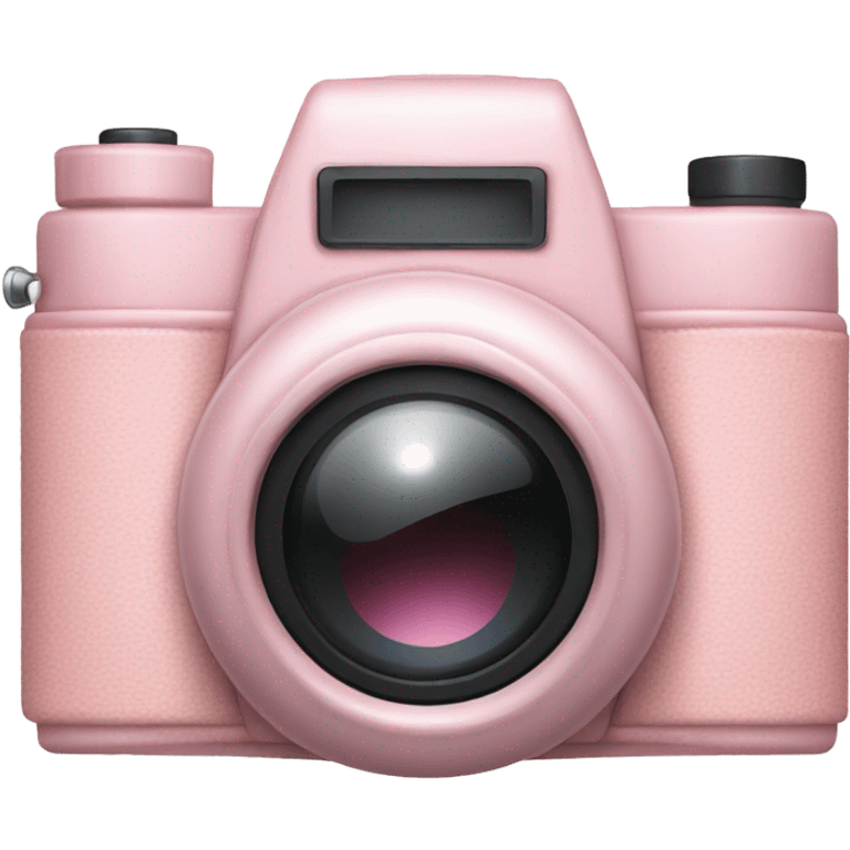 Aesthetic pink camera emoji