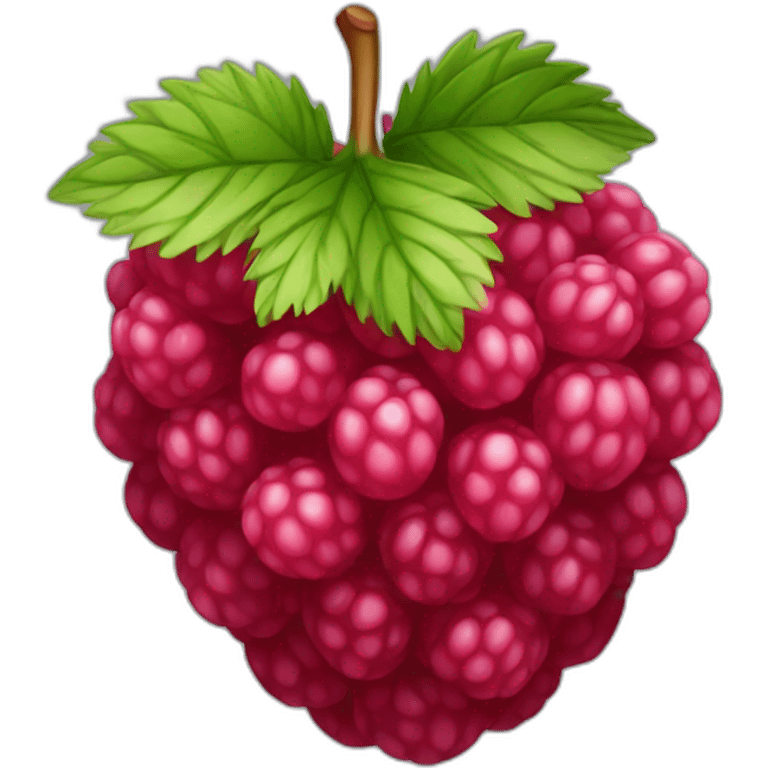 Raspberry emoji