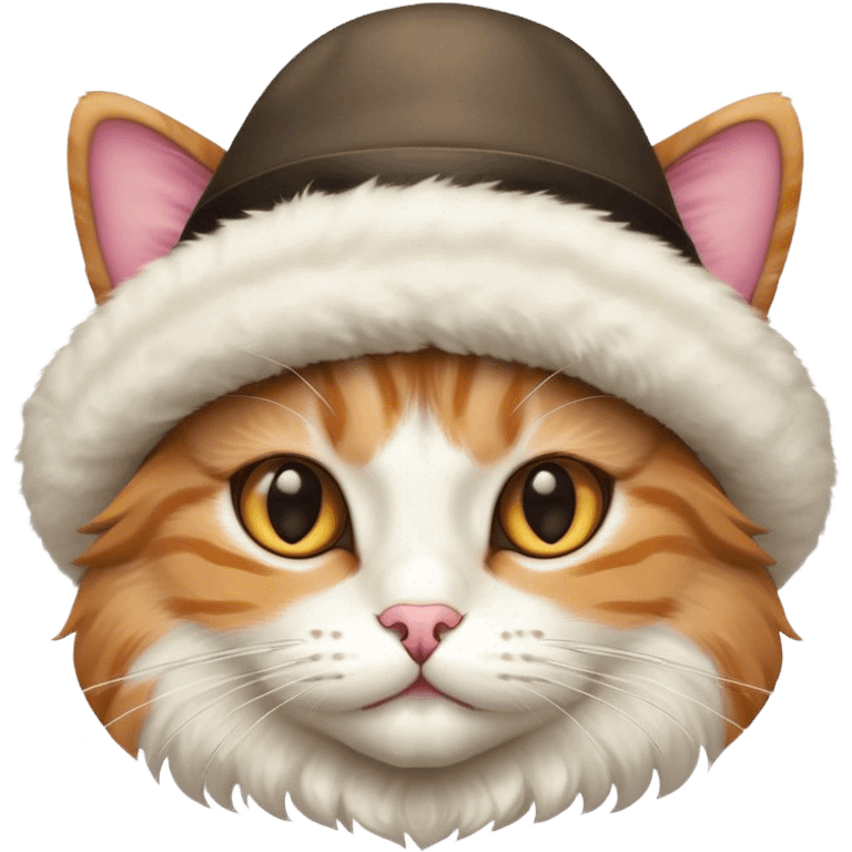 Cat with a hat emoji