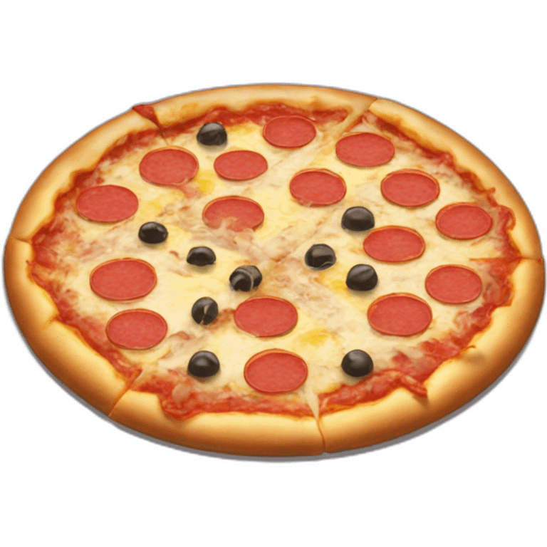 Homer Simpson mange pizza emoji