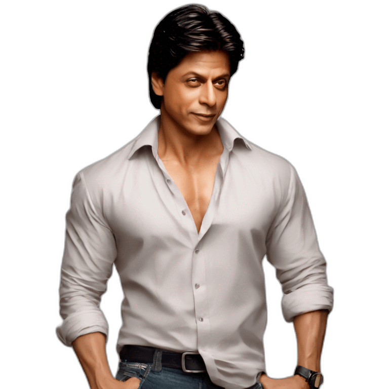 shahrukh khan - romantic - pose emoji