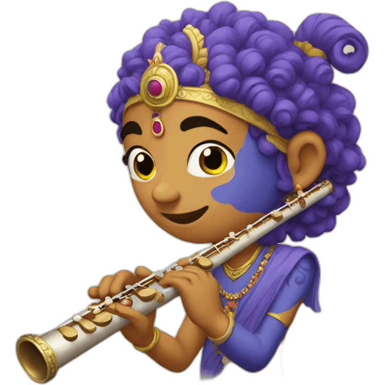 Krishna flute emoji