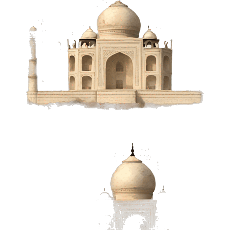 Destroyed Taj Mahal emoji