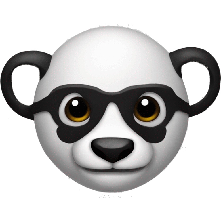 Cro panda mask emoji