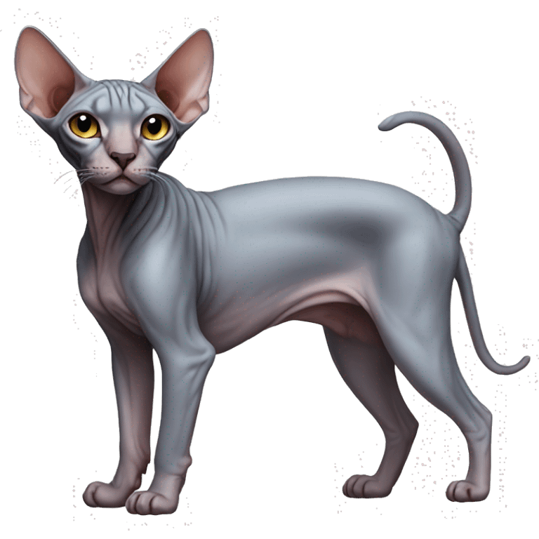 Sphynx Full Body emoji