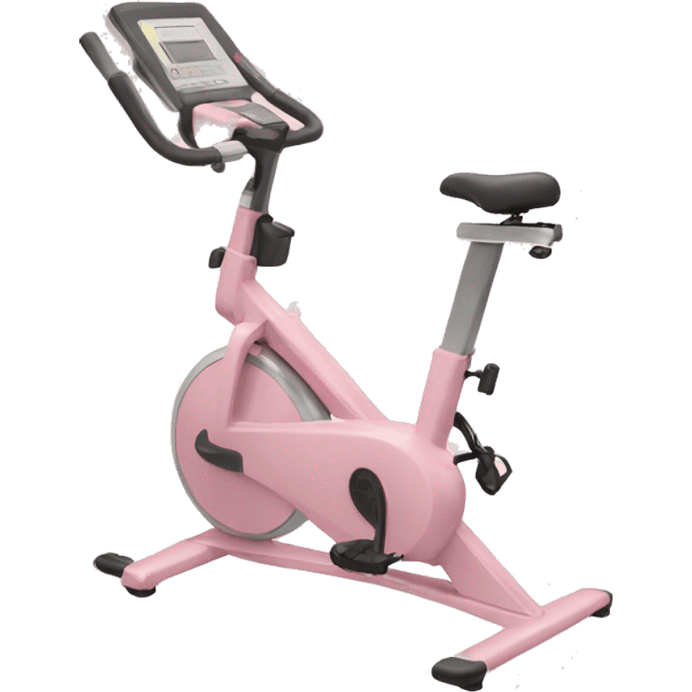 light pink stationary bike emoji