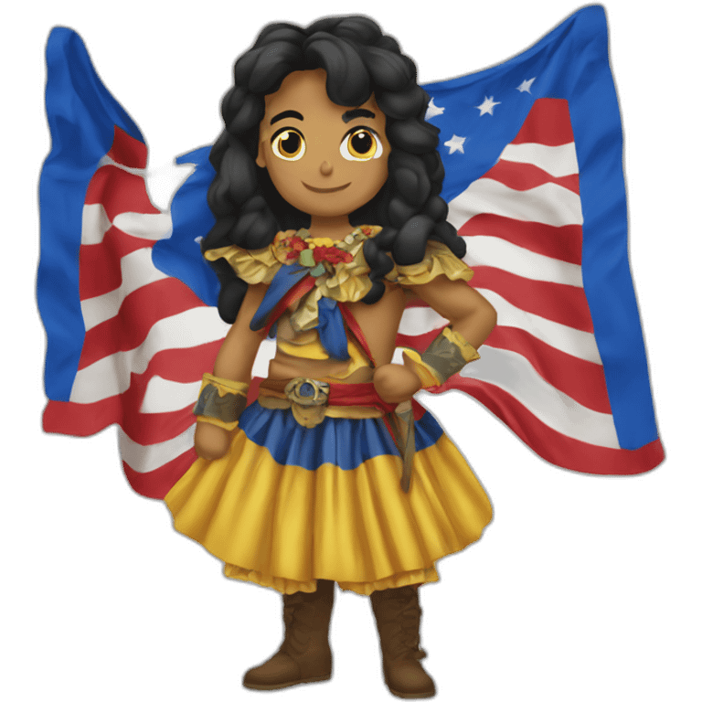 Bandera gitana emoji