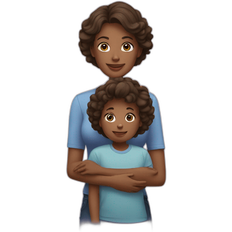 mom and kid emoji