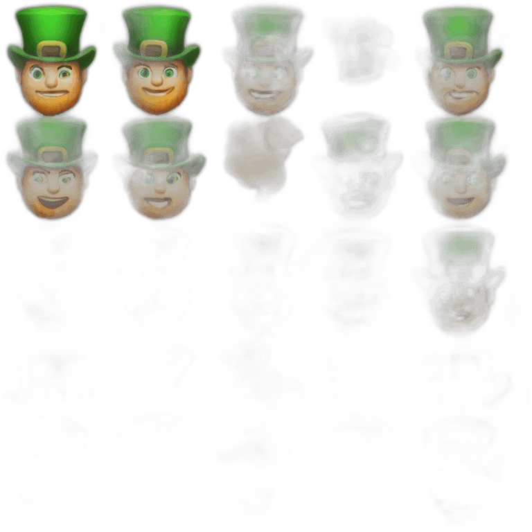 Fat leprechaun emoji