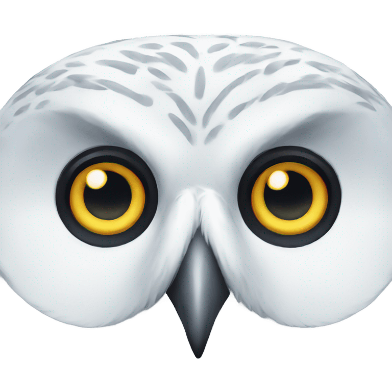 Snow owl emoji