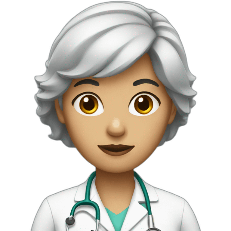 woman doctor emoji