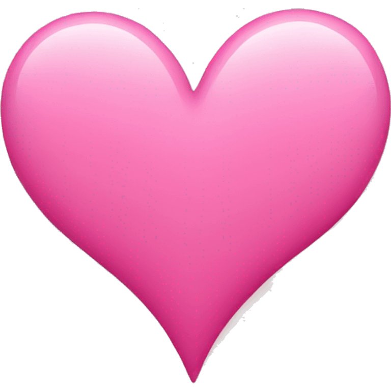 Pink heart emoji