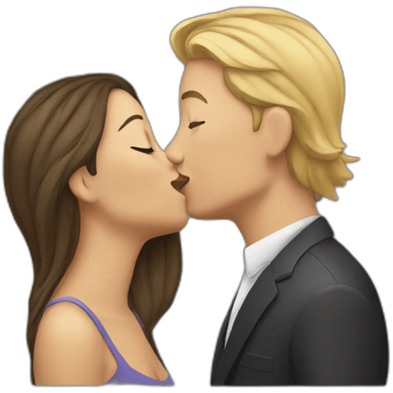 Women kissing emoji