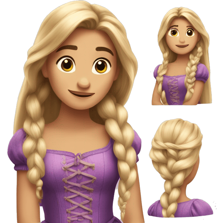 rapunzel emoji