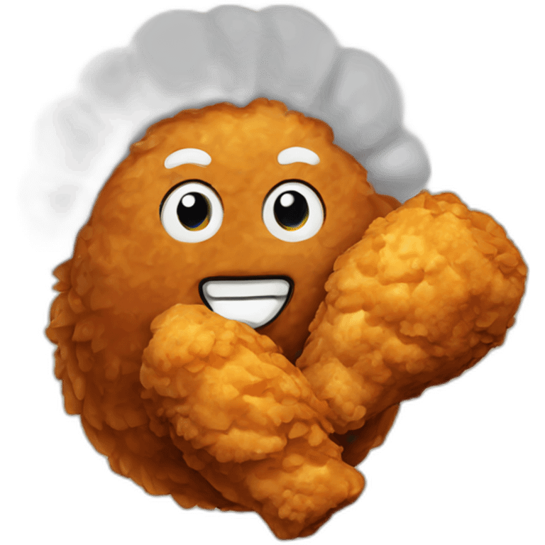 fried chicken emoji