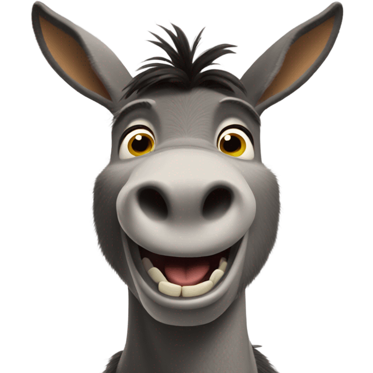 Donkey from Shrek emoji