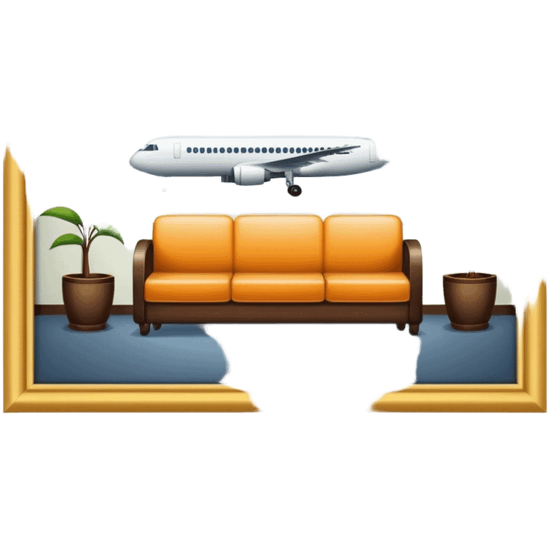 Airport lounge emoji