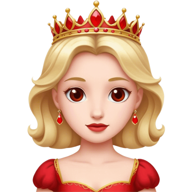 Princess With a Red Dress emoji