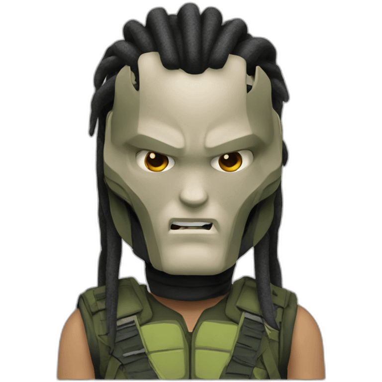 The predator emoji