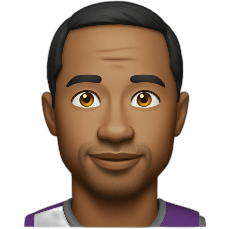 Tiger Woods emoji